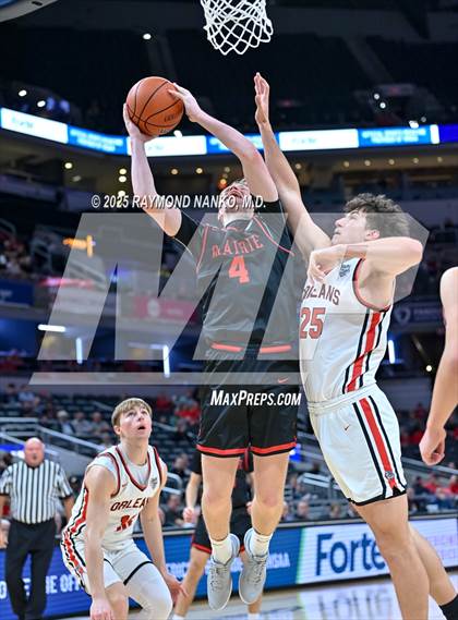 Thumbnail 3 in Clinton Prairie vs. Orleans (IHSAA 1A Final) photogallery.