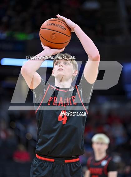 Thumbnail 2 in Clinton Prairie vs. Orleans (IHSAA 1A Final) photogallery.