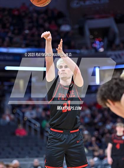Thumbnail 1 in Clinton Prairie vs. Orleans (IHSAA 1A Final) photogallery.