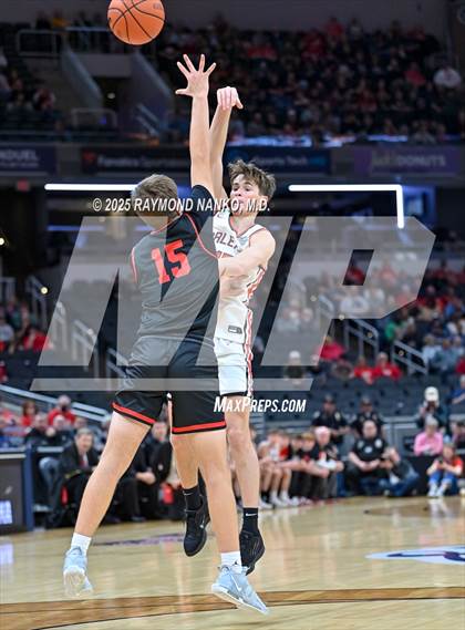 Thumbnail 1 in Clinton Prairie vs. Orleans (IHSAA 1A Final) photogallery.
