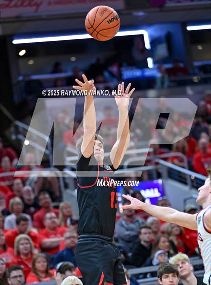 Thumbnail 1 in Clinton Prairie vs. Orleans (IHSAA 1A Final) photogallery.