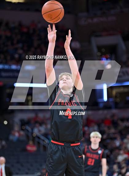Thumbnail 2 in Clinton Prairie vs. Orleans (IHSAA 1A Final) photogallery.