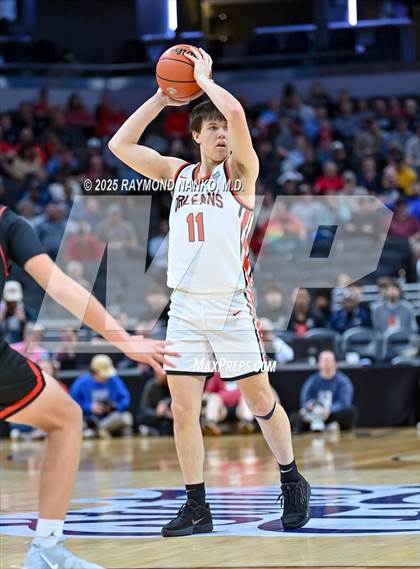Thumbnail 2 in Clinton Prairie vs. Orleans (IHSAA 1A Final) photogallery.
