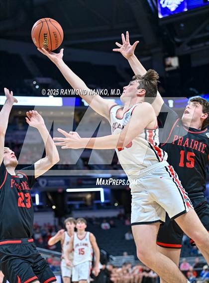 Thumbnail 3 in Clinton Prairie vs. Orleans (IHSAA 1A Final) photogallery.