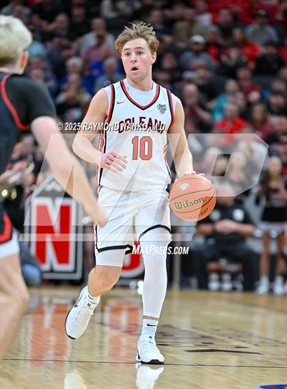 Thumbnail 2 in Clinton Prairie vs. Orleans (IHSAA 1A Final) photogallery.