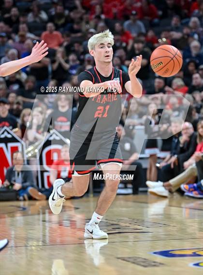 Thumbnail 2 in Clinton Prairie vs. Orleans (IHSAA 1A Final) photogallery.