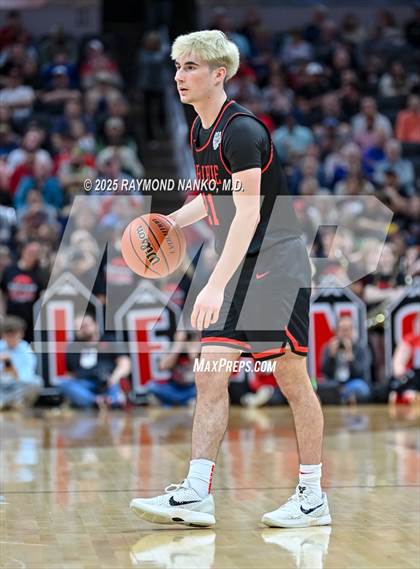 Thumbnail 3 in Clinton Prairie vs. Orleans (IHSAA 1A Final) photogallery.