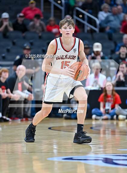Thumbnail 3 in Clinton Prairie vs. Orleans (IHSAA 1A Final) photogallery.