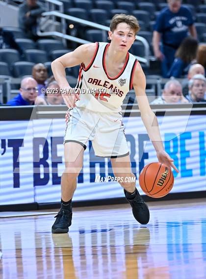 Thumbnail 2 in Clinton Prairie vs. Orleans (IHSAA 1A Final) photogallery.