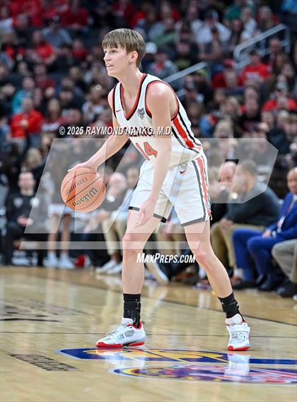 Thumbnail 1 in Clinton Prairie vs. Orleans (IHSAA 1A Final) photogallery.