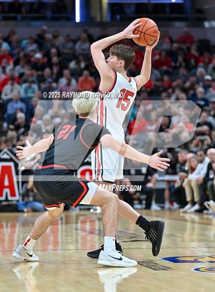 Thumbnail 3 in Clinton Prairie vs. Orleans (IHSAA 1A Final) photogallery.