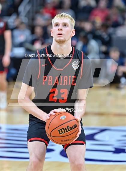 Thumbnail 1 in Clinton Prairie vs. Orleans (IHSAA 1A Final) photogallery.