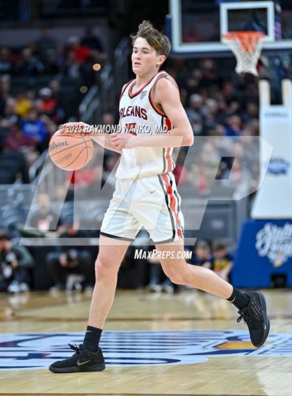Thumbnail 2 in Clinton Prairie vs. Orleans (IHSAA 1A Final) photogallery.