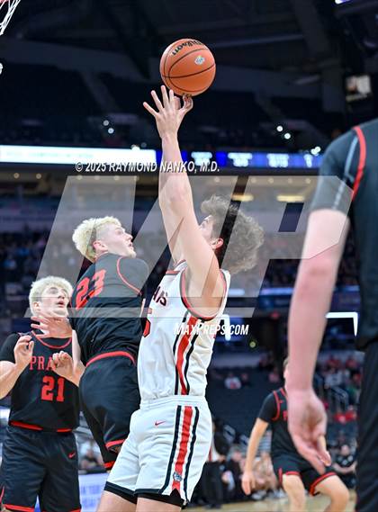 Thumbnail 2 in Clinton Prairie vs. Orleans (IHSAA 1A Final) photogallery.