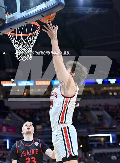 Thumbnail 3 in Clinton Prairie vs. Orleans (IHSAA 1A Final) photogallery.