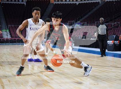 Thumbnail 1 in St. Pius X-St. Matthias Academy vs St Augustine (Tarkanian Classic) photogallery.