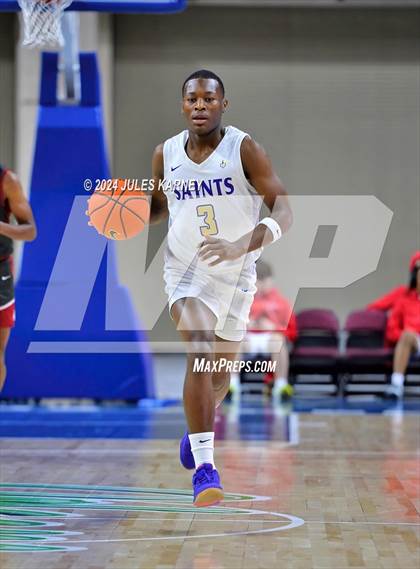Thumbnail 3 in St. Pius X-St. Matthias Academy vs St Augustine (Tarkanian Classic) photogallery.