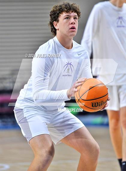 Thumbnail 1 in St. Pius X-St. Matthias Academy vs St Augustine (Tarkanian Classic) photogallery.