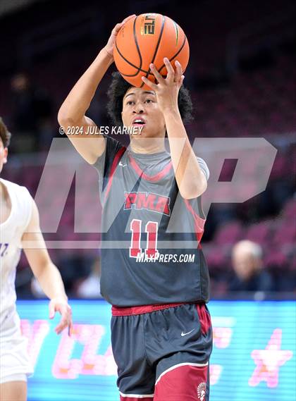 Thumbnail 1 in St. Pius X-St. Matthias Academy vs St Augustine (Tarkanian Classic) photogallery.