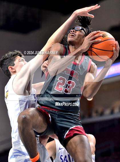 Thumbnail 3 in St. Pius X-St. Matthias Academy vs St Augustine (Tarkanian Classic) photogallery.