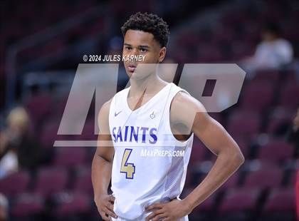 Thumbnail 2 in St. Pius X-St. Matthias Academy vs St Augustine (Tarkanian Classic) photogallery.