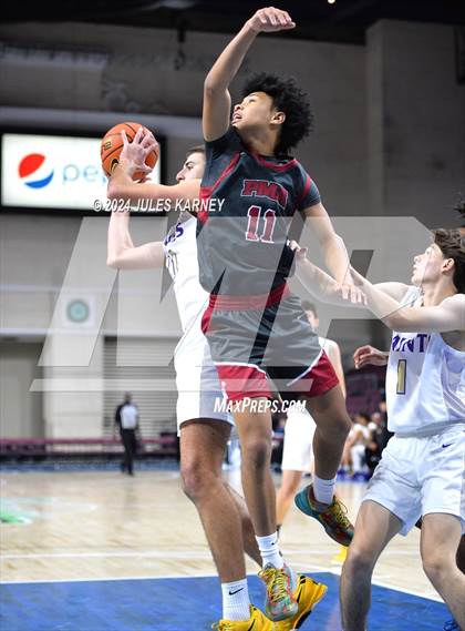 Thumbnail 3 in St. Pius X-St. Matthias Academy vs St Augustine (Tarkanian Classic) photogallery.