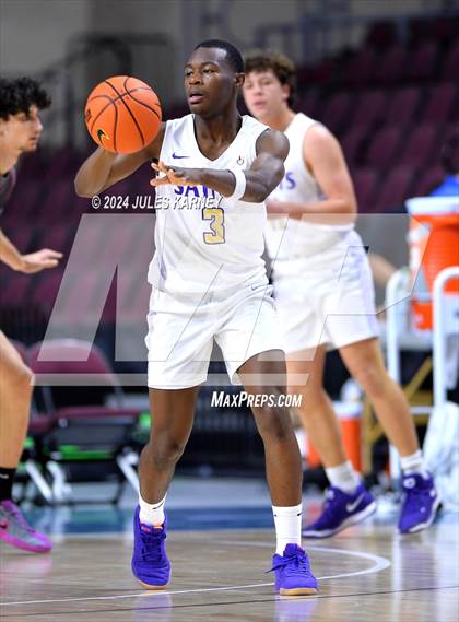 Thumbnail 3 in St. Pius X-St. Matthias Academy vs St Augustine (Tarkanian Classic) photogallery.