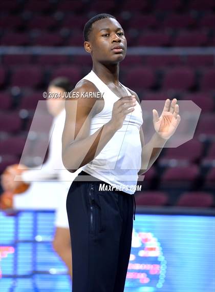 Thumbnail 1 in St. Pius X-St. Matthias Academy vs St Augustine (Tarkanian Classic) photogallery.