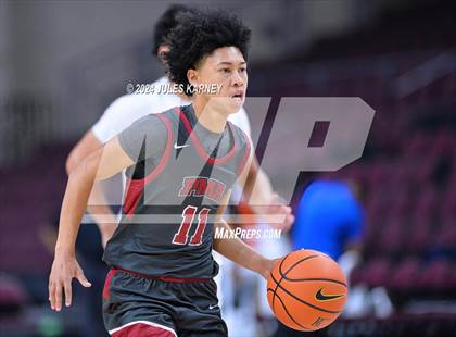 Thumbnail 2 in St. Pius X-St. Matthias Academy vs St Augustine (Tarkanian Classic) photogallery.