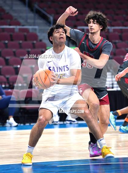 Thumbnail 3 in St. Pius X-St. Matthias Academy vs St Augustine (Tarkanian Classic) photogallery.