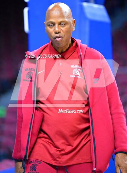 Thumbnail 1 in St. Pius X-St. Matthias Academy vs St Augustine (Tarkanian Classic) photogallery.