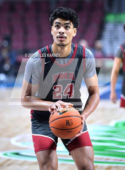 Thumbnail 2 in St. Pius X-St. Matthias Academy vs St Augustine (Tarkanian Classic) photogallery.