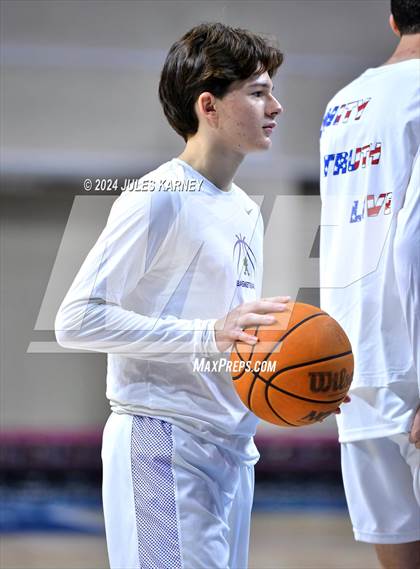 Thumbnail 2 in St. Pius X-St. Matthias Academy vs St Augustine (Tarkanian Classic) photogallery.