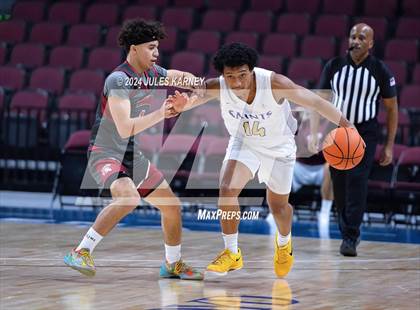 Thumbnail 3 in St. Pius X-St. Matthias Academy vs St Augustine (Tarkanian Classic) photogallery.
