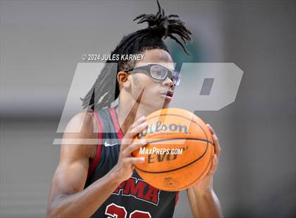 Thumbnail 3 in St. Pius X-St. Matthias Academy vs St Augustine (Tarkanian Classic) photogallery.