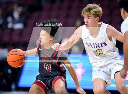 Thumbnail 3 in St. Pius X-St. Matthias Academy vs St Augustine (Tarkanian Classic) photogallery.