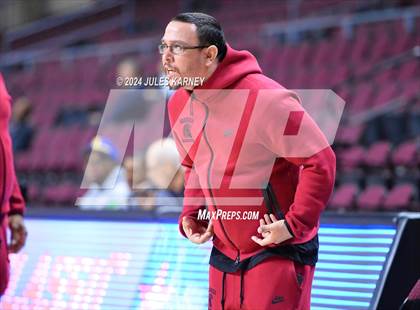 Thumbnail 2 in St. Pius X-St. Matthias Academy vs St Augustine (Tarkanian Classic) photogallery.