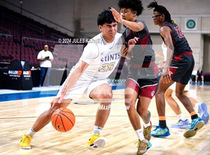 Thumbnail 1 in St. Pius X-St. Matthias Academy vs St Augustine (Tarkanian Classic) photogallery.