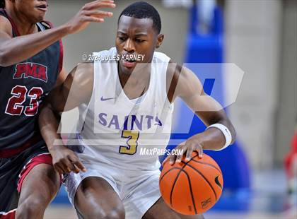 Thumbnail 2 in St. Pius X-St. Matthias Academy vs St Augustine (Tarkanian Classic) photogallery.