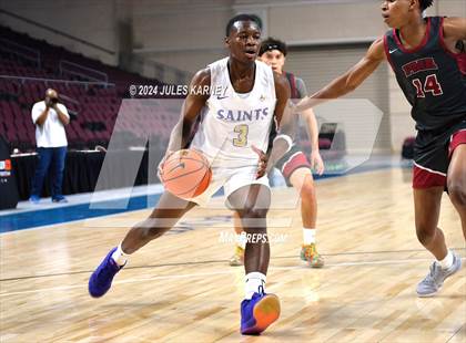 Thumbnail 3 in St. Pius X-St. Matthias Academy vs St Augustine (Tarkanian Classic) photogallery.