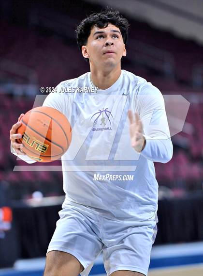 Thumbnail 2 in St. Pius X-St. Matthias Academy vs St Augustine (Tarkanian Classic) photogallery.