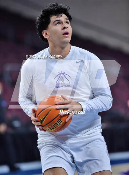 Thumbnail 1 in St. Pius X-St. Matthias Academy vs St Augustine (Tarkanian Classic) photogallery.