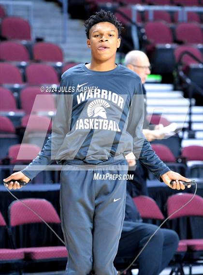 Thumbnail 3 in St. Pius X-St. Matthias Academy vs St Augustine (Tarkanian Classic) photogallery.