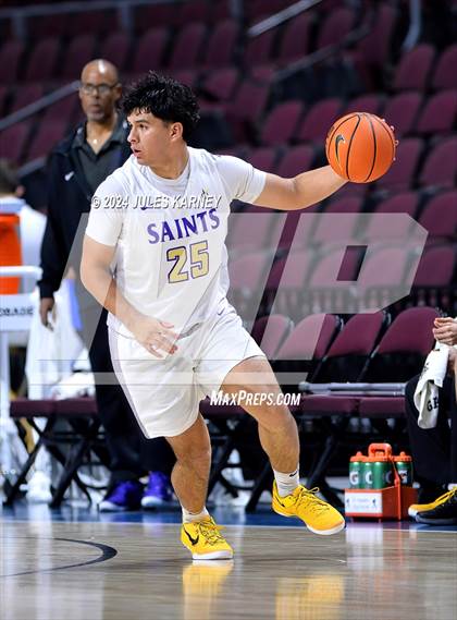 Thumbnail 2 in St. Pius X-St. Matthias Academy vs St Augustine (Tarkanian Classic) photogallery.