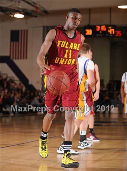Thumbnail 2 in Tulare Union @ Righetti (CIF SoCal Regional Playoffs) photogallery.