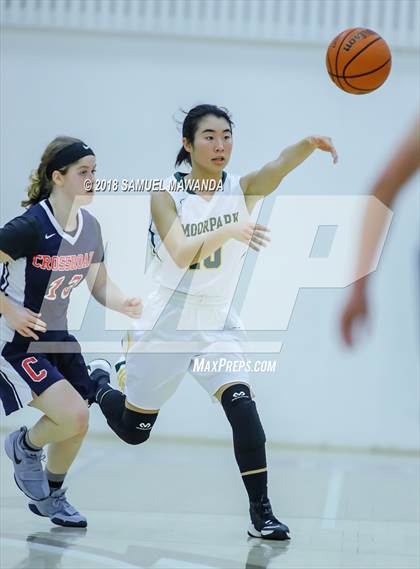 Thumbnail 3 in Crossroads vs Moorpark (Brentwood New Years Invitational) photogallery.