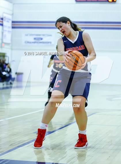 Thumbnail 2 in Crossroads vs Moorpark (Brentwood New Years Invitational) photogallery.