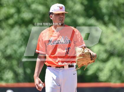 Thumbnail 2 in Spartanburg @ Mauldin (SCHSL AAAAA District 1 Playoff) photogallery.