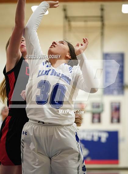 Thumbnail 2 in McDermitt vs Carlin (NIAA 1A East Quarterfinal) photogallery.