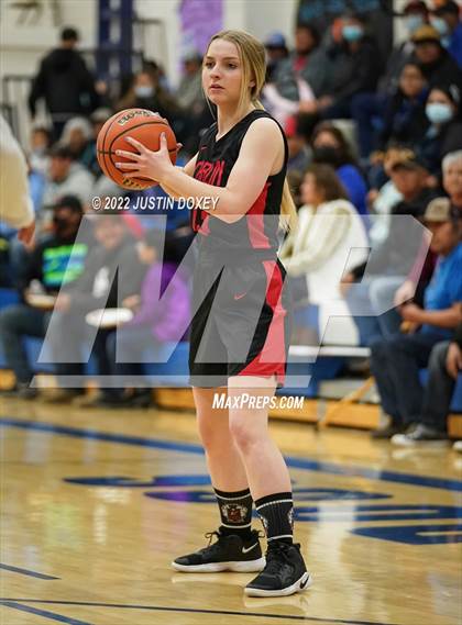 Thumbnail 2 in McDermitt vs Carlin (NIAA 1A East Quarterfinal) photogallery.